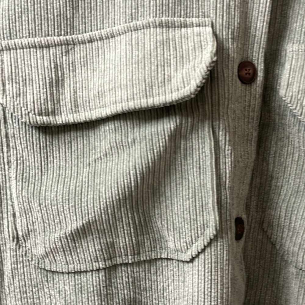 Green Cisono Corduroy Shirt - Picture 4 of 7